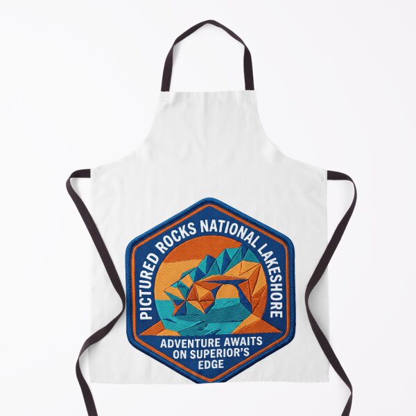 Item preview, Pictured Rocks National Lakeshore Adventure Awaits On Superior's Edge Michigan Travel Hiking Souvenir designed and sold by Simsimah26Parks.