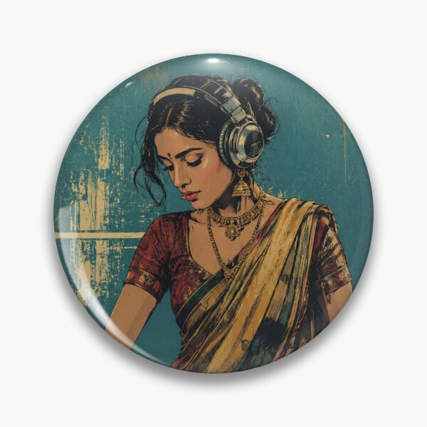 Item preview, Vintage Indian DJ Queen designed and sold by AllegraT-shirts.