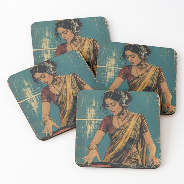 Item preview, Vintage Indian DJ Queen designed and sold by AllegraT-shirts.