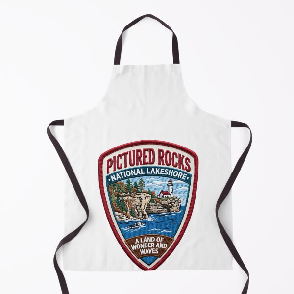 Item preview, Pictured Rocks National Lakeshore A Land Of Wonder And Waves Michigan Travel Memento designed and sold by Simsimah26Parks.