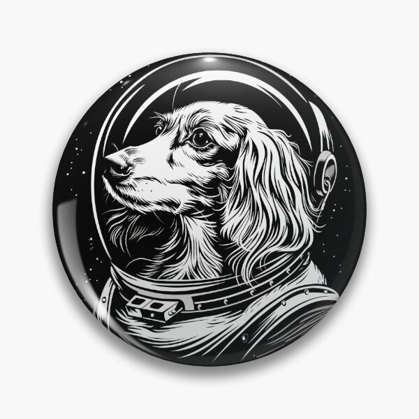 Item preview, Funny Long Haired Dachshund Astronaut Spacesuit Mom Dad Kids designed and sold by rafaeltto.