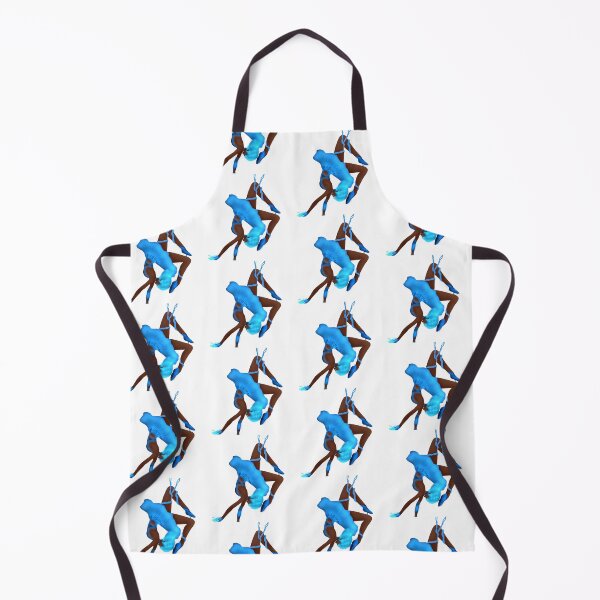 Item preview, Glow Spirit Dancer – Abstract Blue Energy Woman designed and sold by kerissfantasyart .