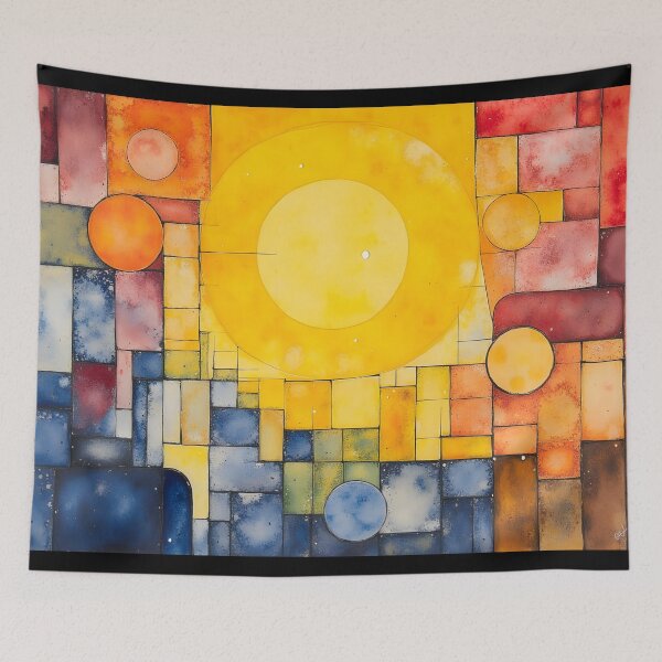 Item preview, Mid-Century Geometric Solar Grid designed and sold by CAutumnTrapp.