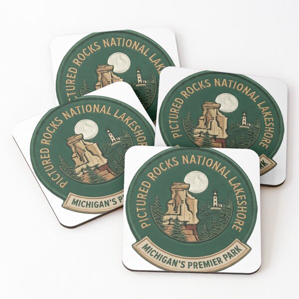 Item preview, Pictured Rocks National Lakeshore Michigan's Premier Park National Park Travel Souvenir designed and sold by Simsimah26Parks.