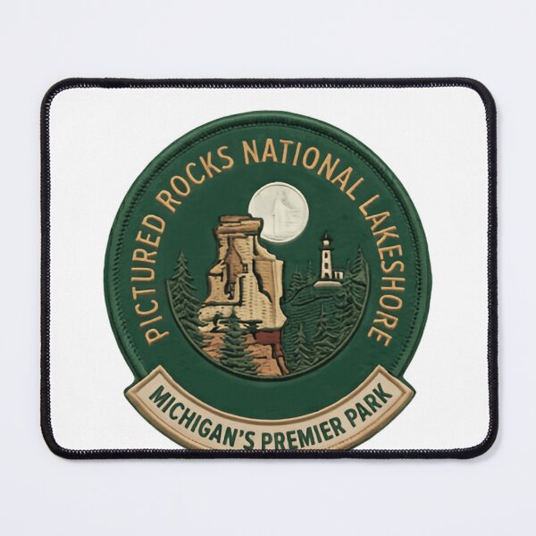 Item preview, Pictured Rocks National Lakeshore Michigan's Premier Park National Park Travel Souvenir designed and sold by Simsimah26Parks.