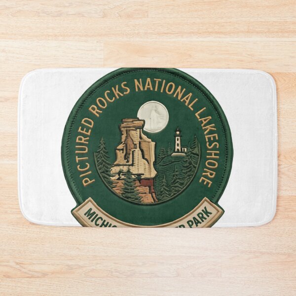 Item preview, Pictured Rocks National Lakeshore Michigan's Premier Park National Park Travel Souvenir designed and sold by Simsimah26Parks.