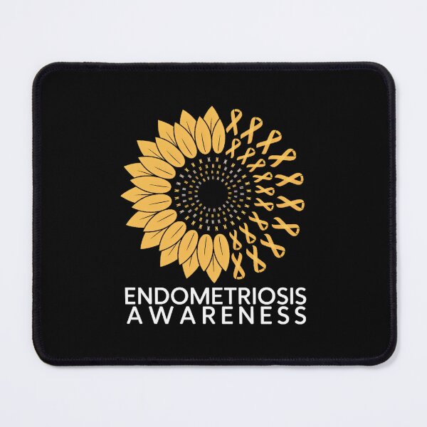 Item preview, Endometriosis Awareness Yellow Ribbon designed and sold by SapfireStuArt.