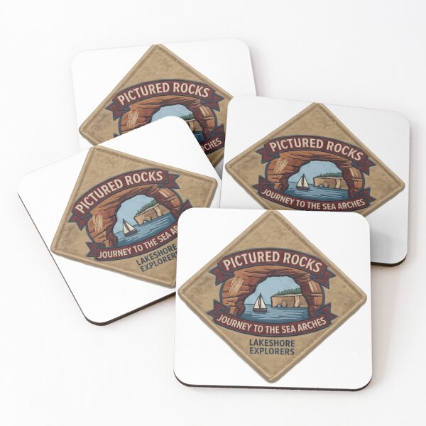 Item preview, Pictured Rocks Journey To The Sea Arches Lakeshore Explorers Michigan National Lakeshore Travel designed and sold by Simsimah26Parks.