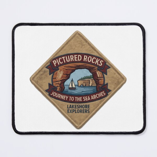 Item preview, Pictured Rocks Journey To The Sea Arches Lakeshore Explorers Michigan National Lakeshore Travel designed and sold by Simsimah26Parks.