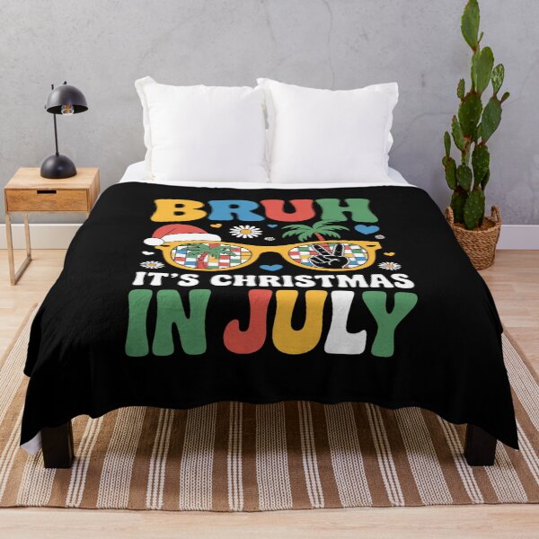 Item preview, Funny Xmas In July Bruh It's Christmas In July Party designed and sold by fferomananul.