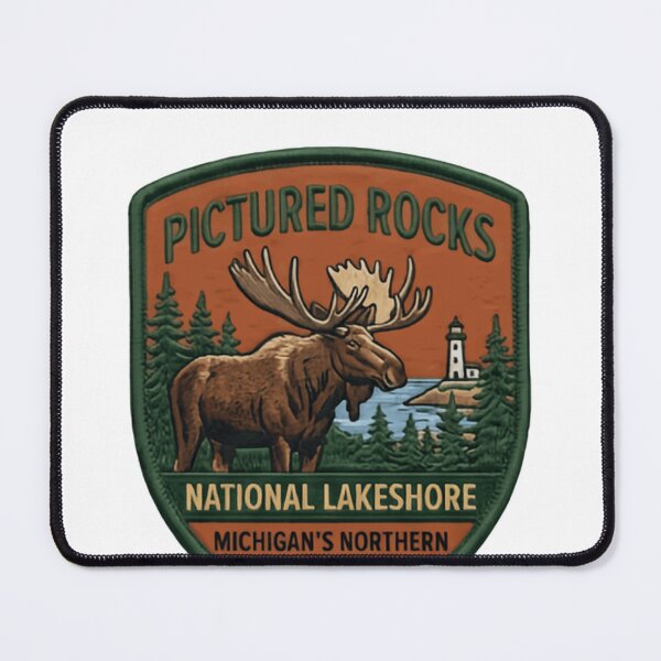 Item preview, Pictured Rocks National Lakeshore Michigan's Northern Wonderland Michigan Travel Souvenir designed and sold by Simsimah26Parks.
