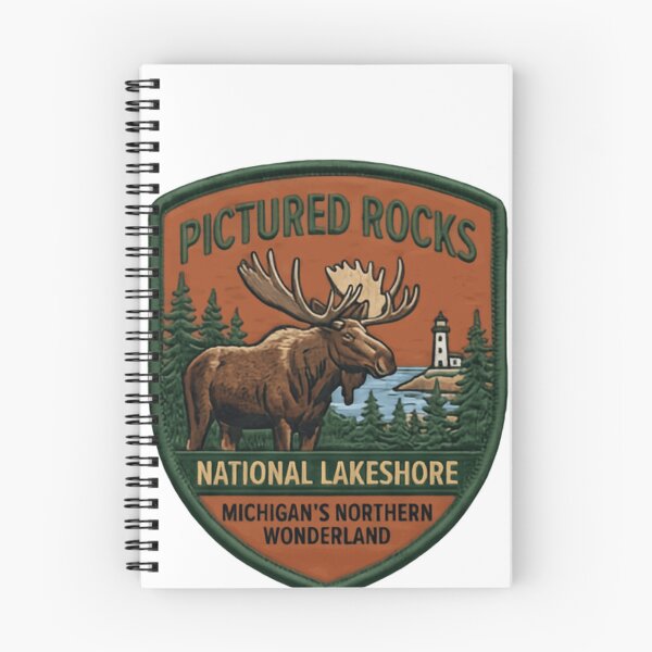 Item preview, Pictured Rocks National Lakeshore Michigan's Northern Wonderland Michigan Travel Souvenir designed and sold by Simsimah26Parks.
