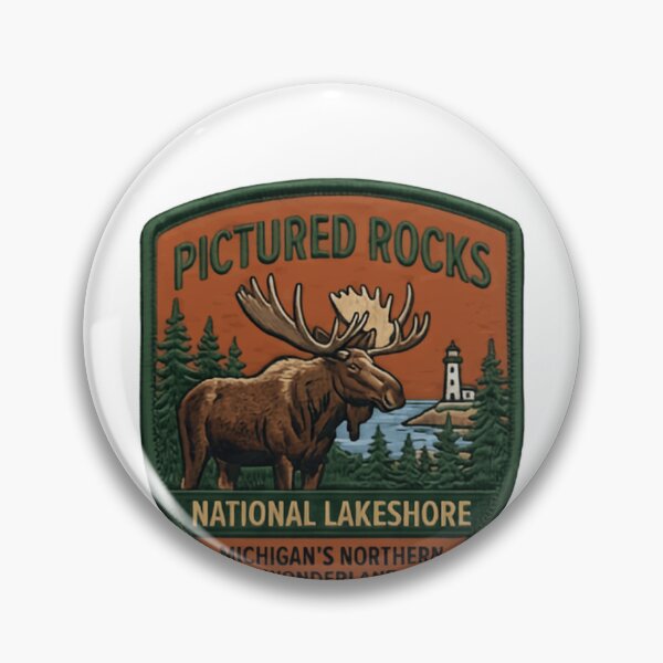 Item preview, Pictured Rocks National Lakeshore Michigan's Northern Wonderland Michigan Travel Souvenir designed and sold by Simsimah26Parks.