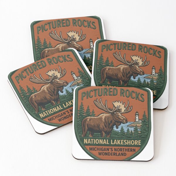 Item preview, Pictured Rocks National Lakeshore Michigan's Northern Wonderland Michigan Travel Souvenir designed and sold by Simsimah26Parks.