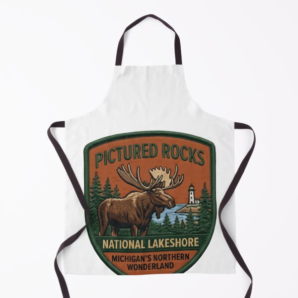 Item preview, Pictured Rocks National Lakeshore Michigan's Northern Wonderland Michigan Travel Souvenir designed and sold by Simsimah26Parks.