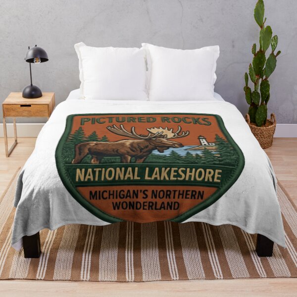 Item preview, Pictured Rocks National Lakeshore Michigan's Northern Wonderland Michigan Travel Souvenir designed and sold by Simsimah26Parks.