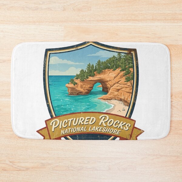Item preview, Pictured Rocks National Lakeshore Michigan Travel Souvenir designed and sold by Simsimah26Parks.