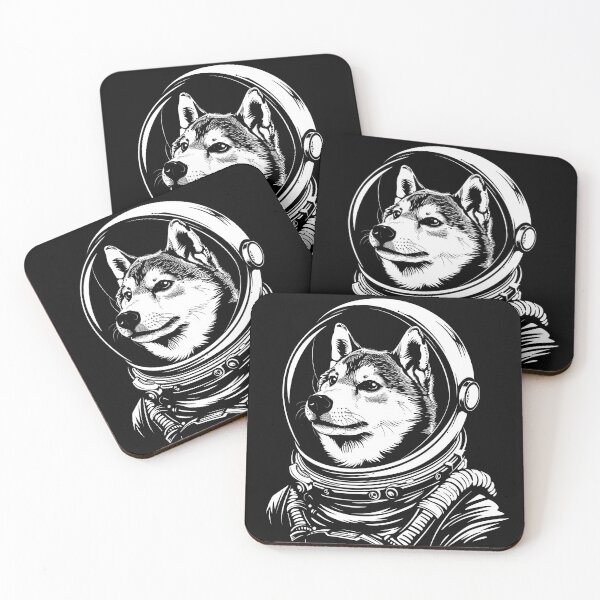 Item preview, Funny Korean Jindo Astronaut Spacesuit Mom Dad Kids designed and sold by rafaeltto.