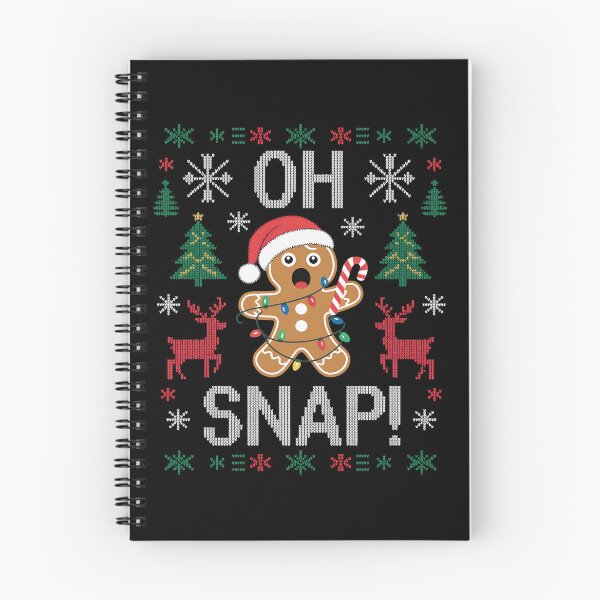 Item preview, Gingerbread Golf Christmas Cookie Oh Snap Santa Ugly Sweater designed and sold by fferomananul.