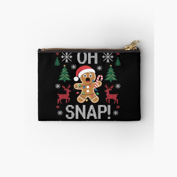 Item preview, Gingerbread Golf Christmas Cookie Oh Snap Santa Ugly Sweater designed and sold by fferomananul.