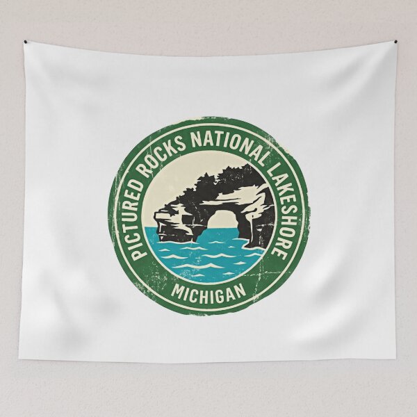 Item preview, Pictured Rocks National Lakeshore Michigan Travel Souvenir designed and sold by Simsimah26Parks.
