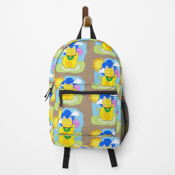 Item preview, Lucky cat in nature designed and sold by Elifndz.