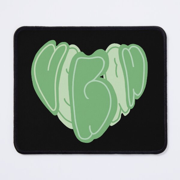 Item preview, Green Vegan Heart designed and sold by caramelrts.