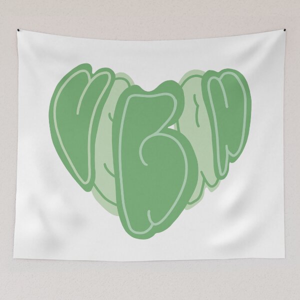 Item preview, Green Vegan Heart designed and sold by caramelrts.