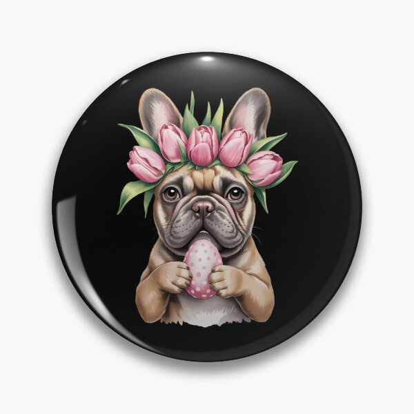 Item preview, Bunny French Bulldog Dog Happy Easter Day Lover Egg Hunt designed and sold by TrinaEspinoza.