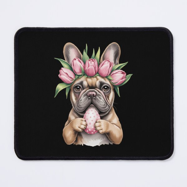 Item preview, Bunny French Bulldog Dog Happy Easter Day Lover Egg Hunt designed and sold by TrinaEspinoza.