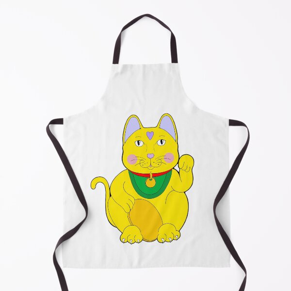 Item preview, Lucky cat kawai style on a transparent background designed and sold by Elifndz.