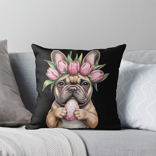 Item preview, Bunny French Bulldog Dog Happy Easter Day Lover Egg Hunt designed and sold by TrinaEspinoza.