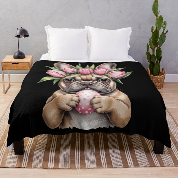 Item preview, Bunny French Bulldog Dog Happy Easter Day Lover Egg Hunt designed and sold by TrinaEspinoza.