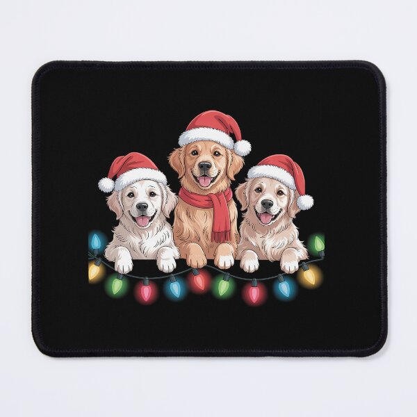 Item preview, Golden Retriever Dog Christmas Lights Cute Matching Family designed and sold by fferomananul.