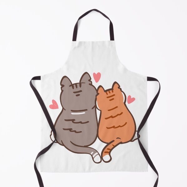 Item preview, Cute Loving Cats Kawaii Couple Sticker designed and sold by YallaCreative13.