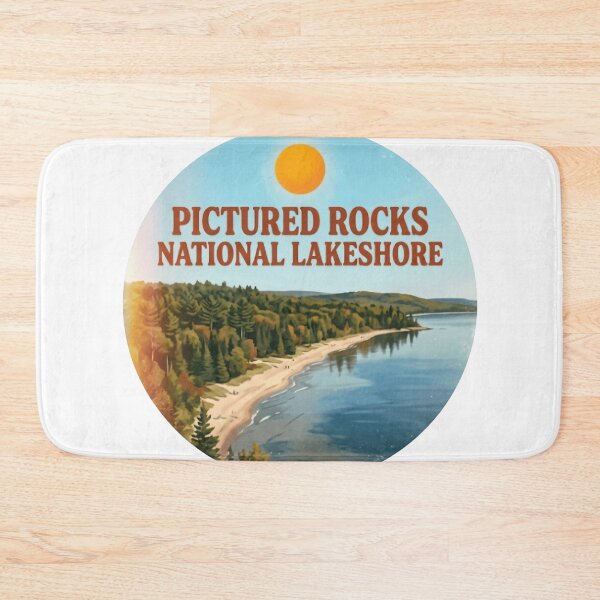 Item preview, Pictured Rocks National Lakeshore Michigan Travel Outdoors Souvenir designed and sold by Simsimah26Parks.