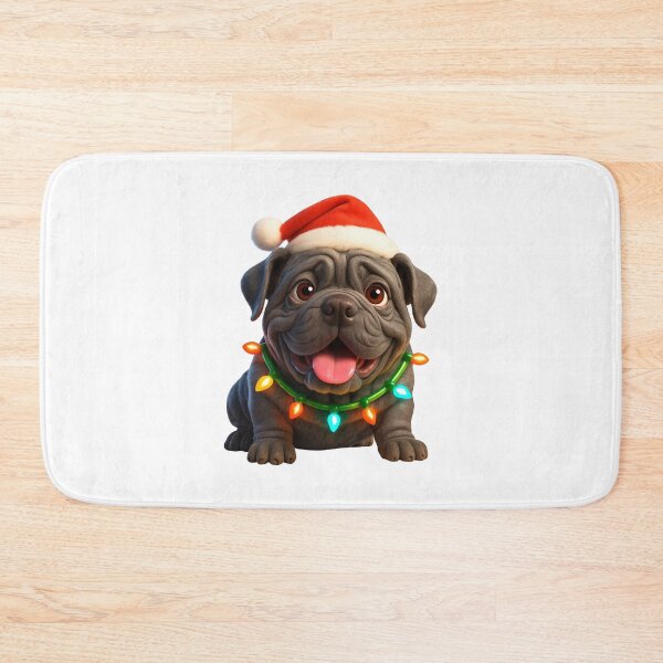 Item preview, Christmas Neapolitan Mastiff Dog designed and sold by Sillytoe.