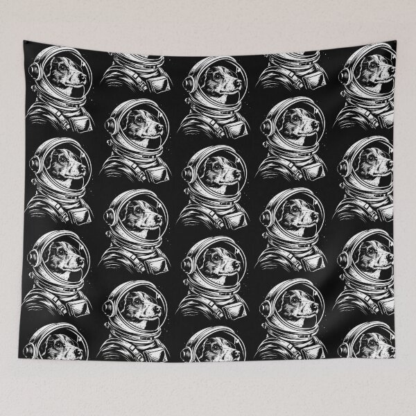 Item preview, Funny Jack Russell Astronaut Spacesuit Mom Dad Kids designed and sold by rafaeltto.