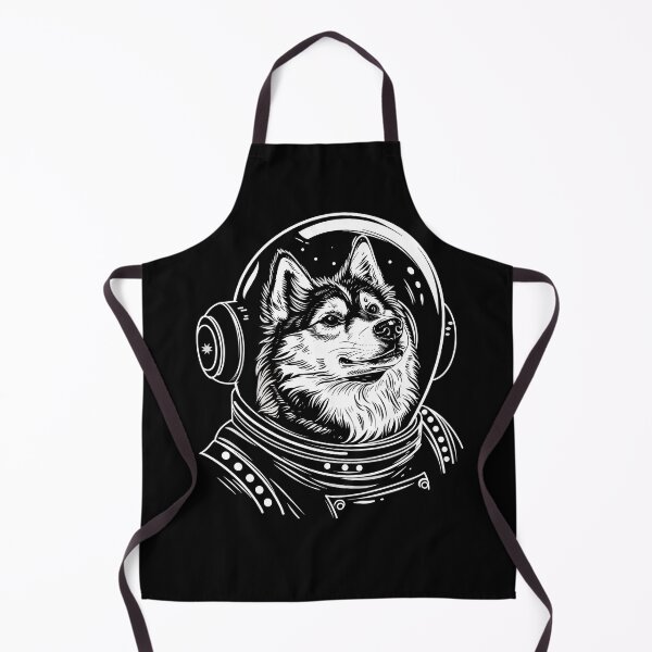 Item preview, Funny Husky Astronaut Spacesuit Mom Dad Kids designed and sold by rafaeltto.