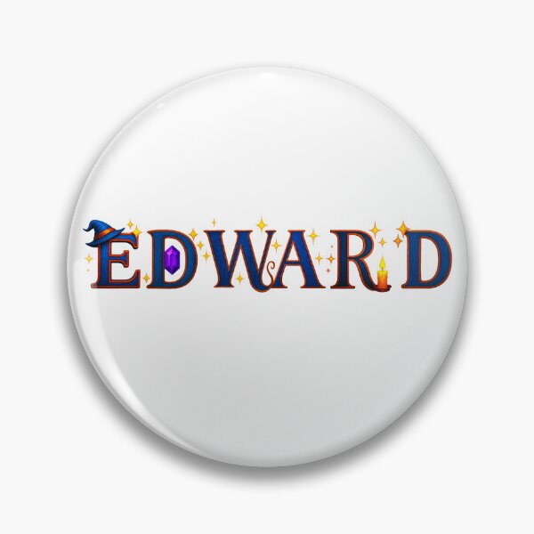 Item preview, SPELLBOUND NAMES COLLECTION  – ✨ EDWARD ✨ – STORYBOOK SPELLCASTER DREAMS designed and sold by WheelieGdArt.