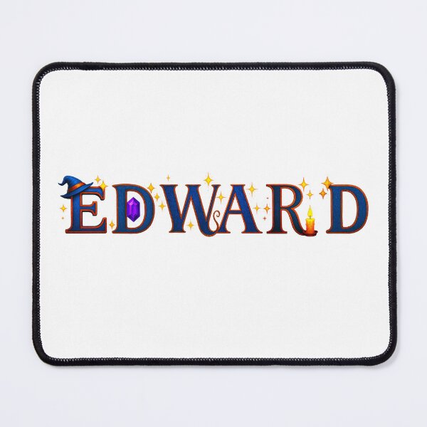 Item preview, SPELLBOUND NAMES COLLECTION – ✨ EDWARD ✨ – STORYBOOK SPELLCASTER DREAMS designed and sold by WheelieGdArt.