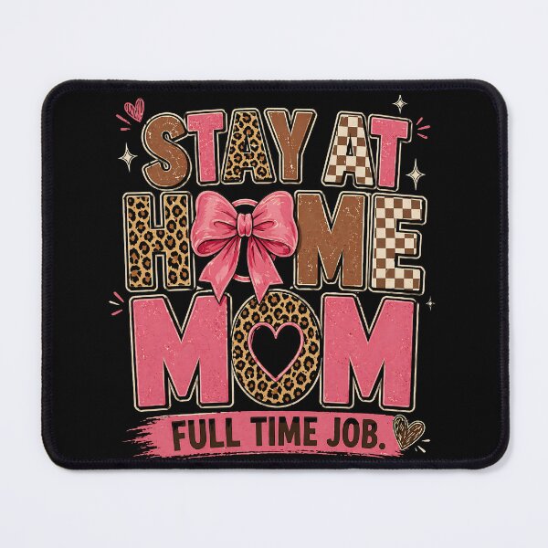 Item preview, Stay At Home Mom Full Time Job designed and sold by ChiefMomCo.