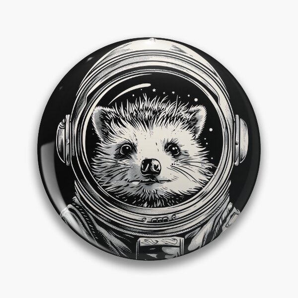 Item preview, Funny Hedgehog Astronaut Spacesuit Mom Dad Kids designed and sold by rafaeltto.