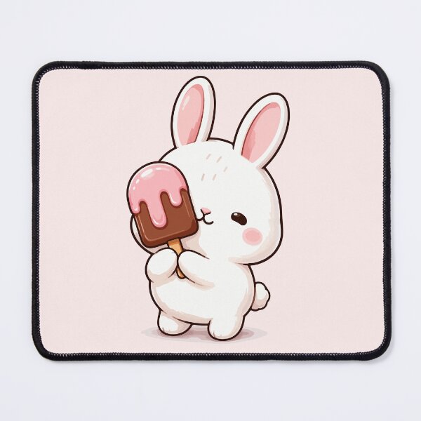 Item preview, Cute Bunny Ice Cream designed and sold by ChosmahDrawing.