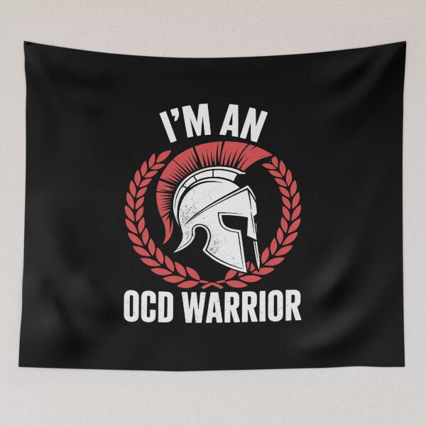Item preview, I'm an OCD Warrior Obsessive-compulsive Disorder Awareness designed and sold by fferomananul.