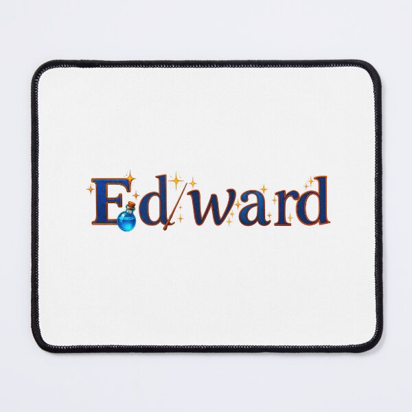 Item preview, SPELLBOUND NAMES COLLECTION – ✨ EDWARD ✨ – STORYBOOK SPELLCASTER DREAMS designed and sold by WheelieGdArt.