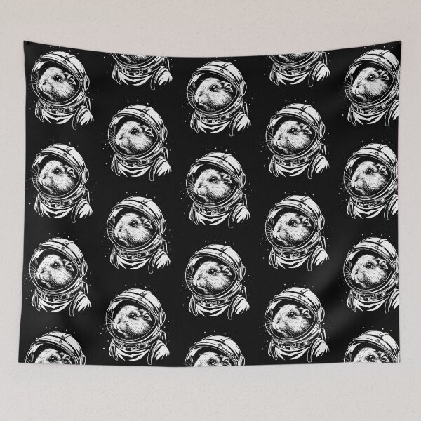 Item preview, Funny Guinea Pig Astronaut Spacesuit Mom Dad Kids designed and sold by rafaeltto.
