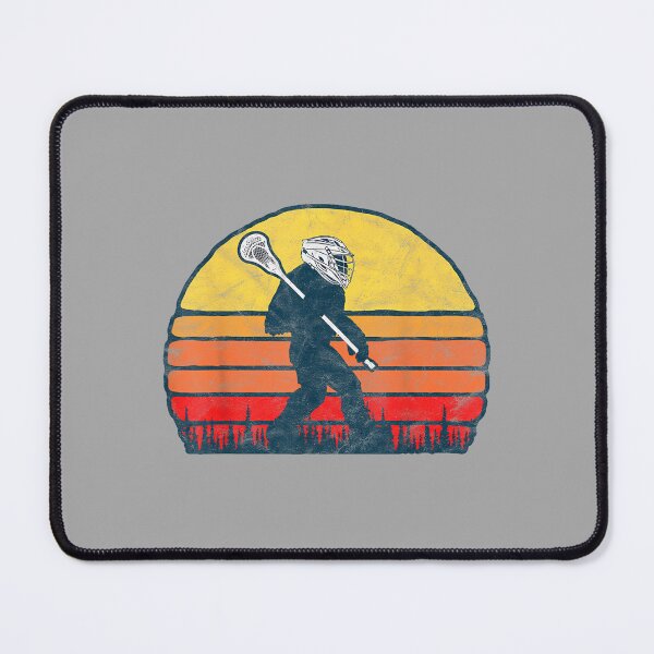 Item preview, Funny Sasquatch Lax Bigfoot Lacrosse Vintage 80s Sunset designed and sold by ArleneRowe.