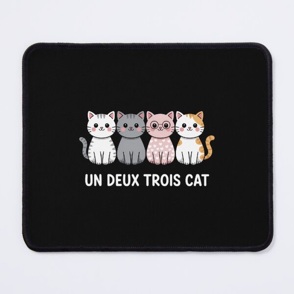 Item preview, Cat Mama Cat Mom Un Deux Trois Cat Mother's Day designed and sold by TrinaEspinoza.