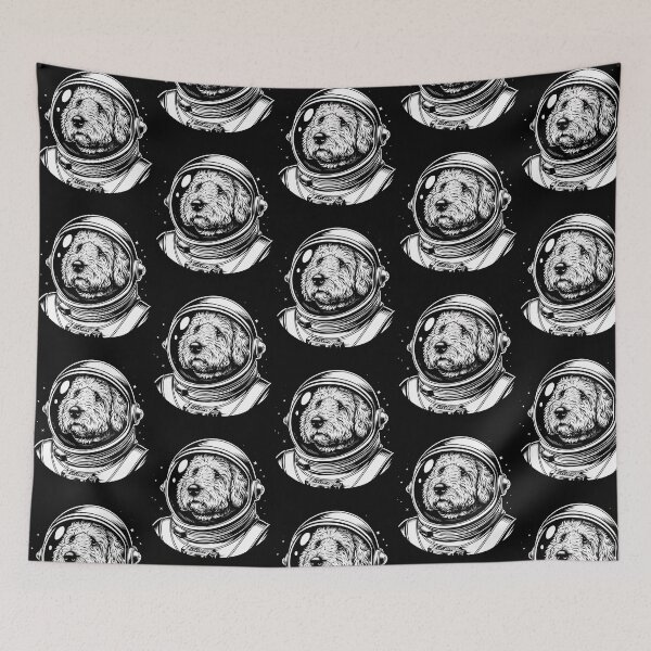 Item preview, Funny Goldendoodle Astronaut Spacesuit Mom Dad Kids designed and sold by rafaeltto.